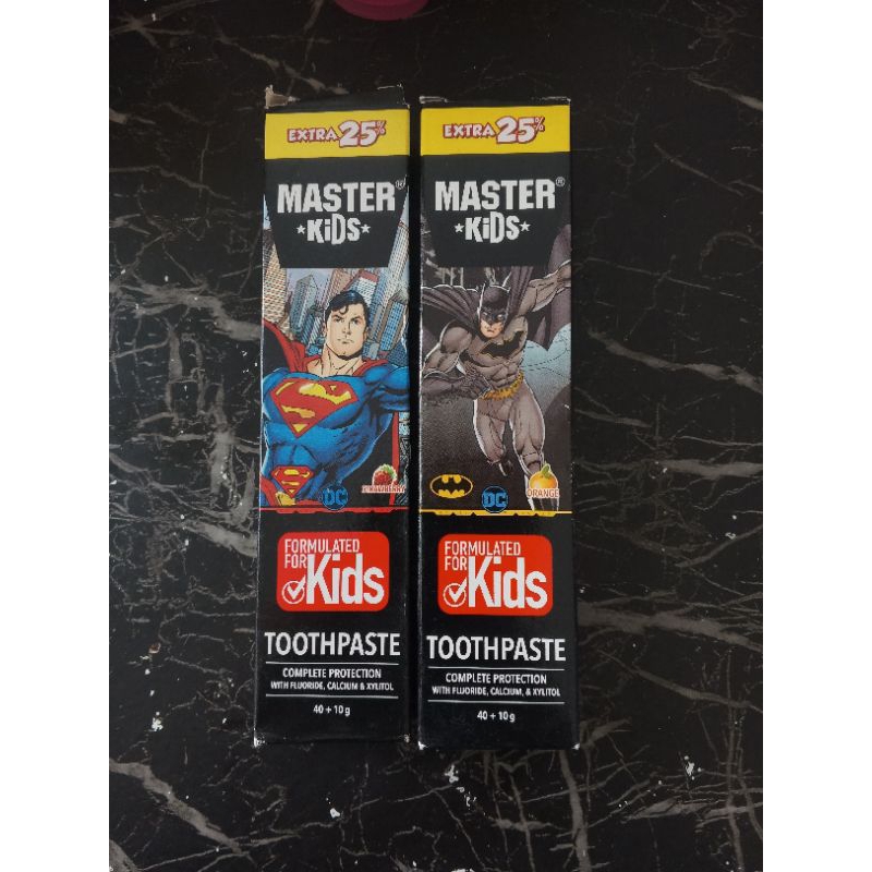 Jual MASTER KIDS TOOTHPASTE 40+15G | Shopee Indonesia