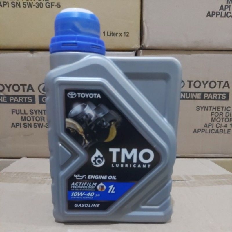 Jual TOYOTA TMO 10W-40 SN 1L | ORIGINAL ENGINE OIL -OLI MOBIL | Shopee ...