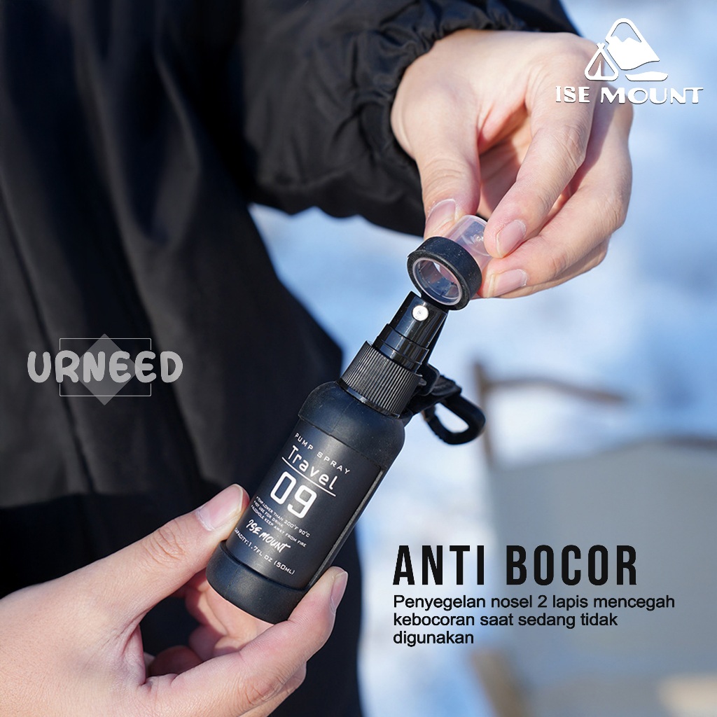 Jual Botol Spray Traveling Free Case Botol Hook Carabinner Kapasitas 50 ...