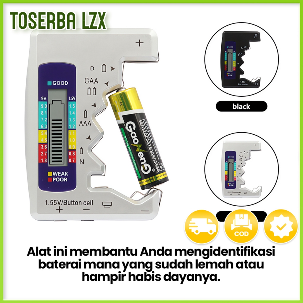Jual Penguji baterai Penguji kapasitas baterai tampilan digital No. 5 ...