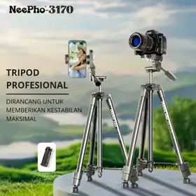 Neepho 3170 Tripod Multifungsi Photography Kamera Cellphone DSLR