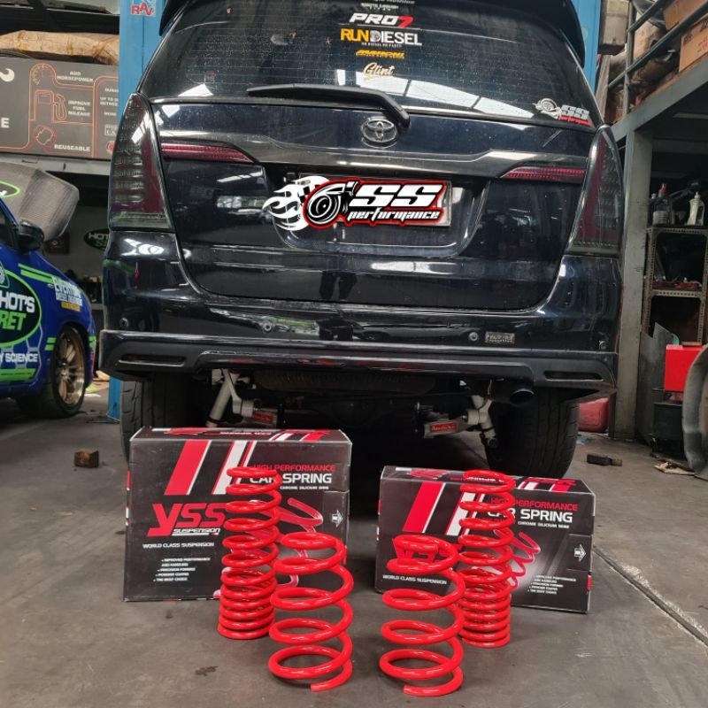 Jual YSS Spring Lowered set front + rear Innova Reborn Innova GD ...