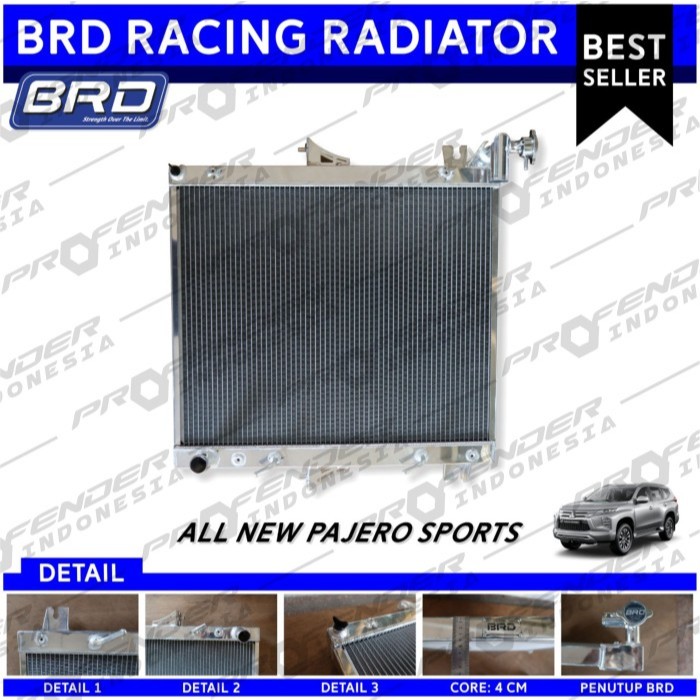 Jual BRD Thailand - Radiator 2 Ply - Mitsubishi All New Pajero ANPS 16 ...