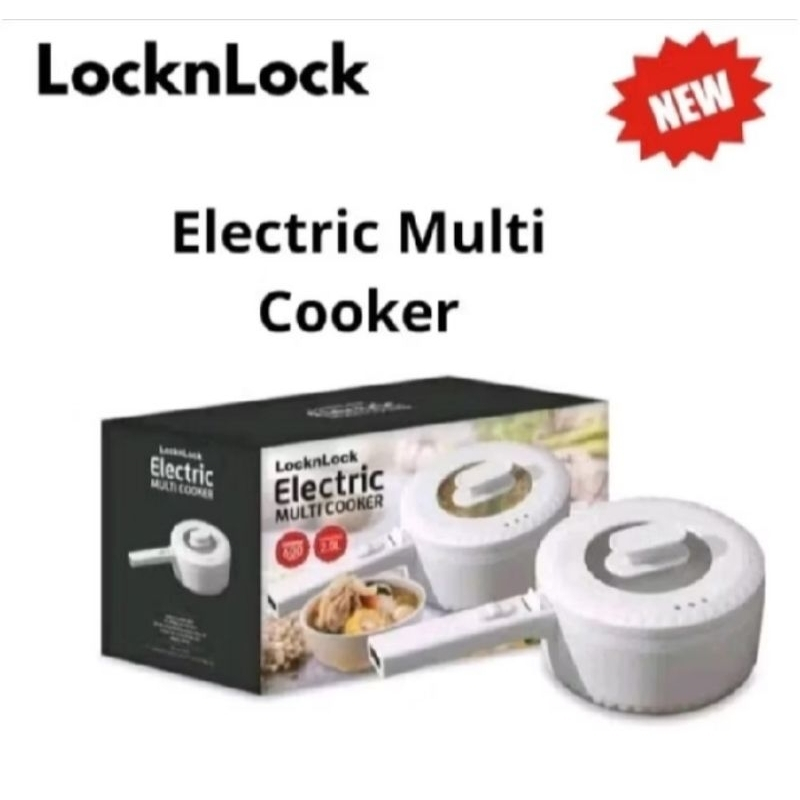 Jual LocknLock Electric Multi Cooker EJP726WT | Shopee Indonesia