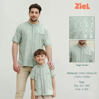 ZIEL KIDS - Fathan Koko Raya Atasan Katun Premium Couple Dad & Boy
