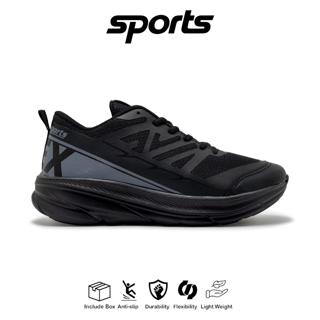 Sepatu Olahraga Running Sports Sneakers Casual Pria Wanita Terbaru