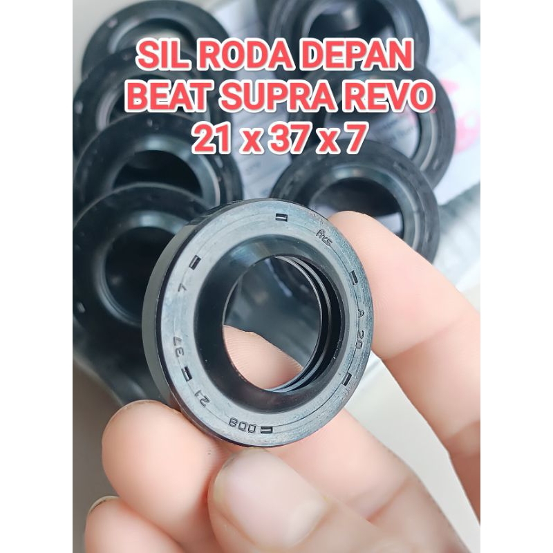 Jual SIL SEAL TUTUP KLAKER RODA DEPAN UKURAN 21*37*7 BEAT SUPRA REVO ...