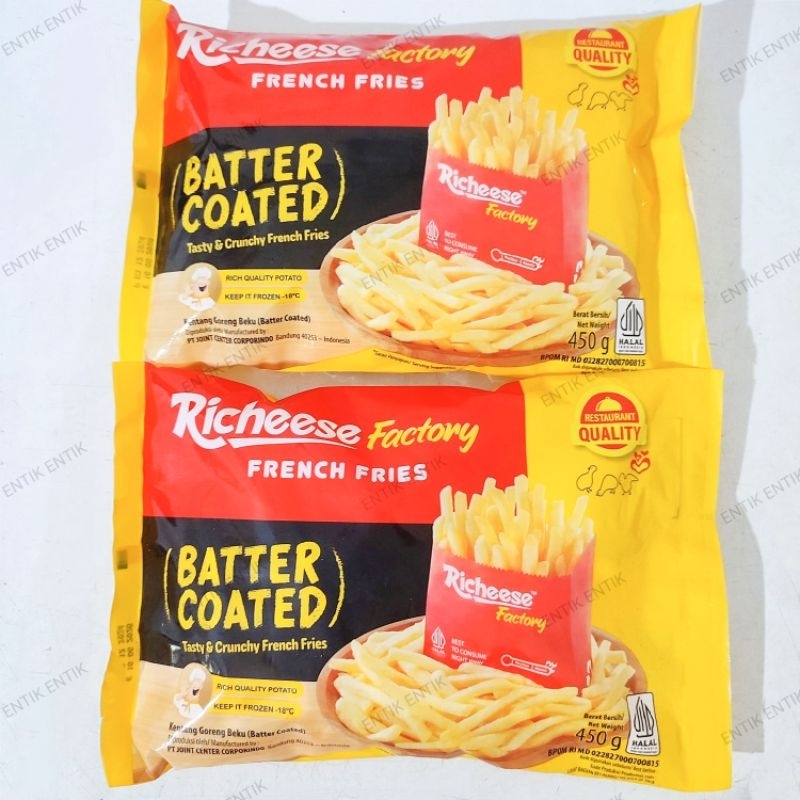 Jual Richeese Factory French Fries Batter Coated - Kentang Goreng ...