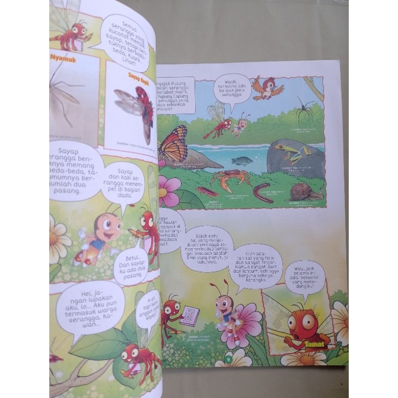 Jual KOMIK SAINS KUARK | HEWAN BERSAYAP, YANG BERKAKI ENAM | Shopee ...