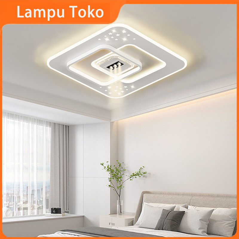 Jual 【3 warna & bohlam lampu gratis】semua Lampu Plafon Minimalis Modern ...