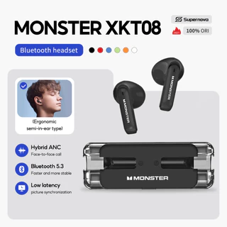 Supernova x Monster XKT08 TWS headset bluetooth headphone Earphone Headset Headphone Earbuds