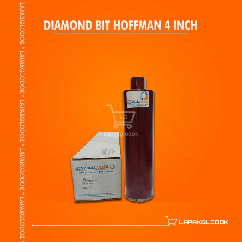 Jual Diamond Core Bit - Hoffman 4 Inch - Mata Coring Asphal dan Beton ...