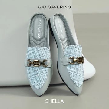 Gio Saverino Sepatu Korea Flat Shoes Wanita Boston