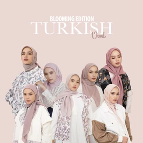 Restu Anggraini READY Turkish Voal Hijab Segiempat