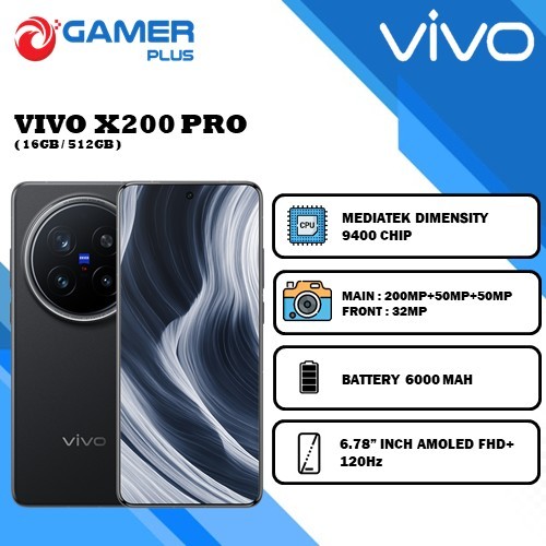 Jual VIVO X200 PRO (16GB/512GB) - 200 MP ZEISS APO Telephoto Camera ...