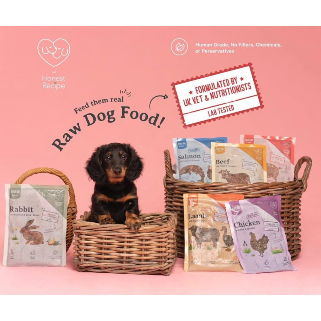 Jual Honest Recipe - Makanan Puppy Raw - Rabbit Beef Lamb Buffalo ...