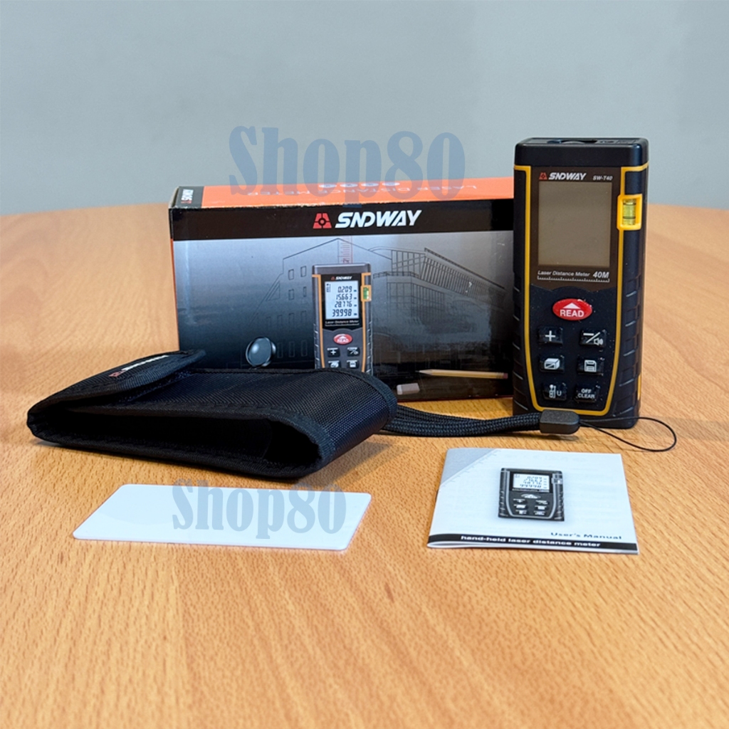 Jual SNDWAY 40m 100m 150m Meteran Laser Distance Meter Digital ...