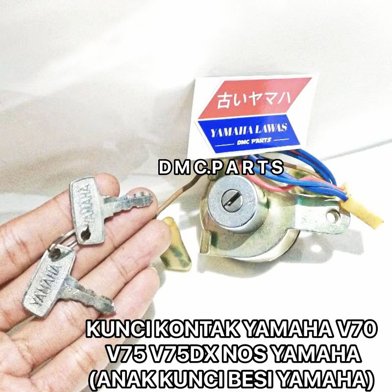 Jual MAIN SWITCH /SAKLAR ON OFF / KUNCI KONTAK YAMAHA V70 V75 V75DX Nos ...