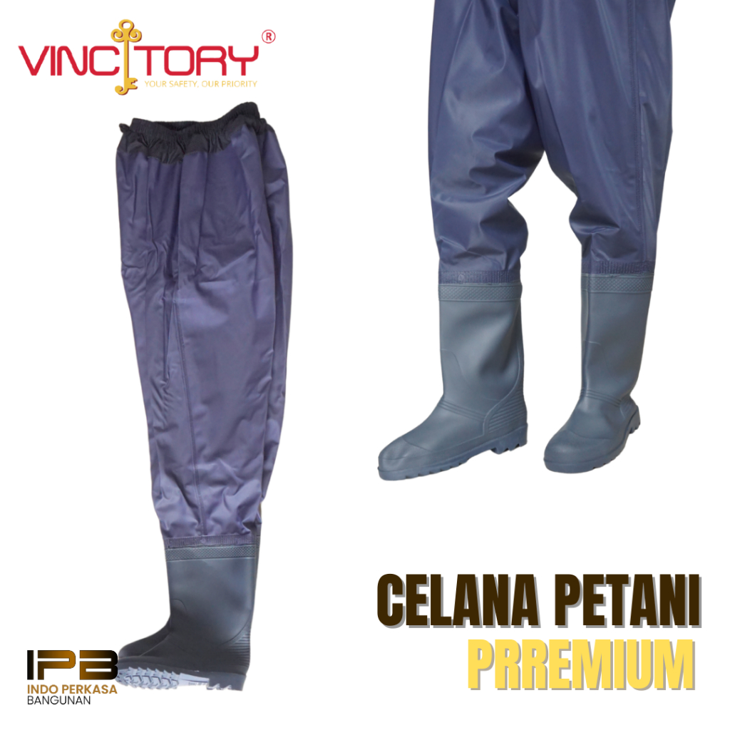 Jual VINCITORY SEPATU BOOTS KARET PETANI SAWAH PERKEBUNAN MANCING ...