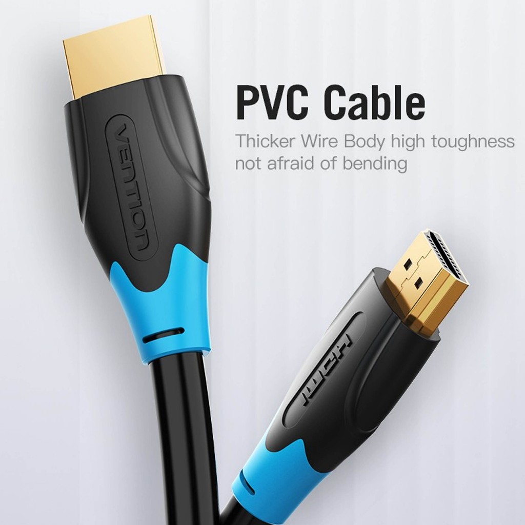 Jual Vention Kabel HDMI 2.0 4K Ultra HD High Speed Quality 3D Support ...