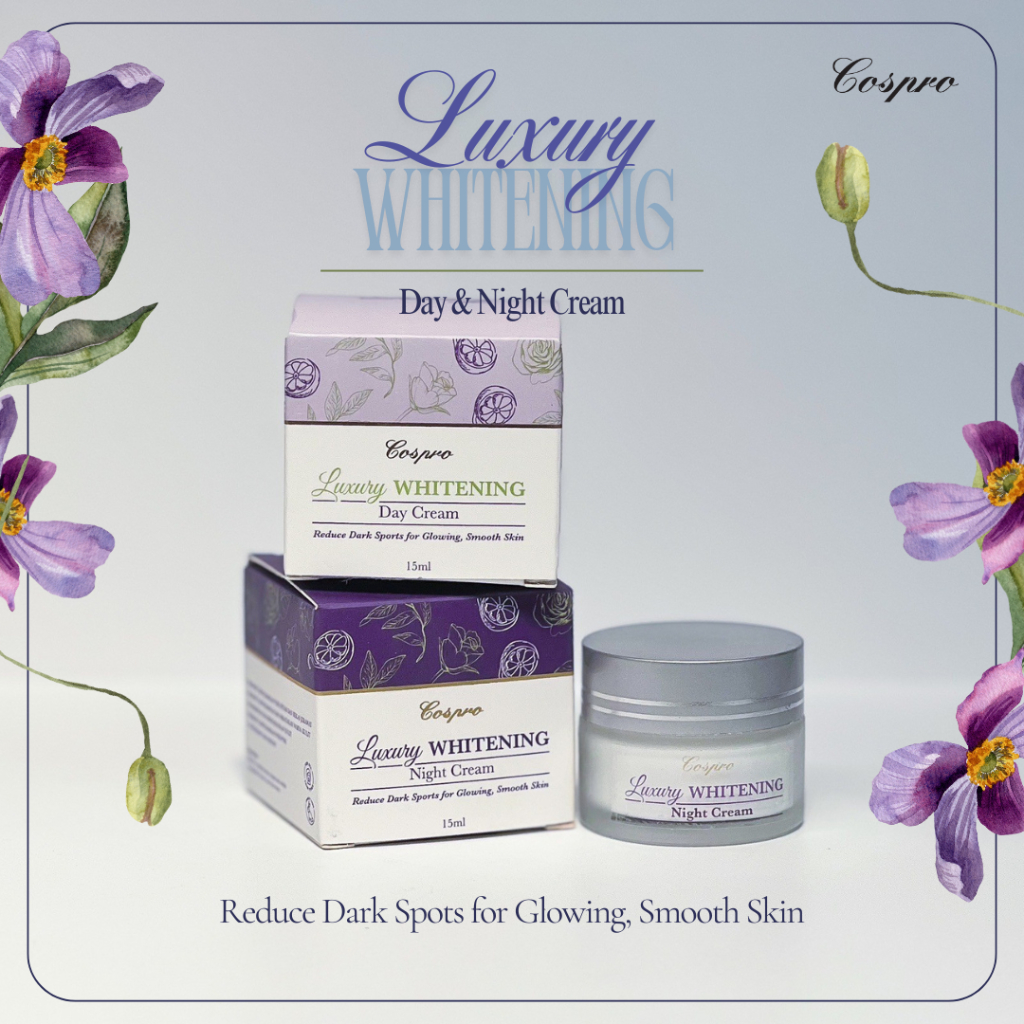 Jual Cospro LUXURY Whitening Day Cream & Night Cream | Shopee Indonesia