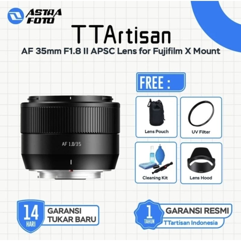 New TTArtisan AF 35mm f/1.8 APS-C lens for Fujifilm X-mount announced (Z+E mount