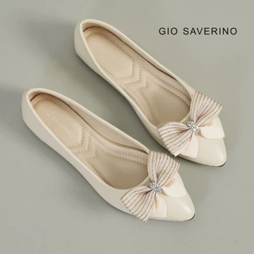Gio Saverino Sepatu Flat Shoes Wanita Korea Vivian