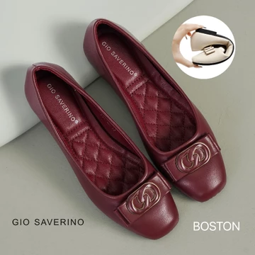 Gio Saverino Sepatu Flat Shoes Wanita Korea Vivian