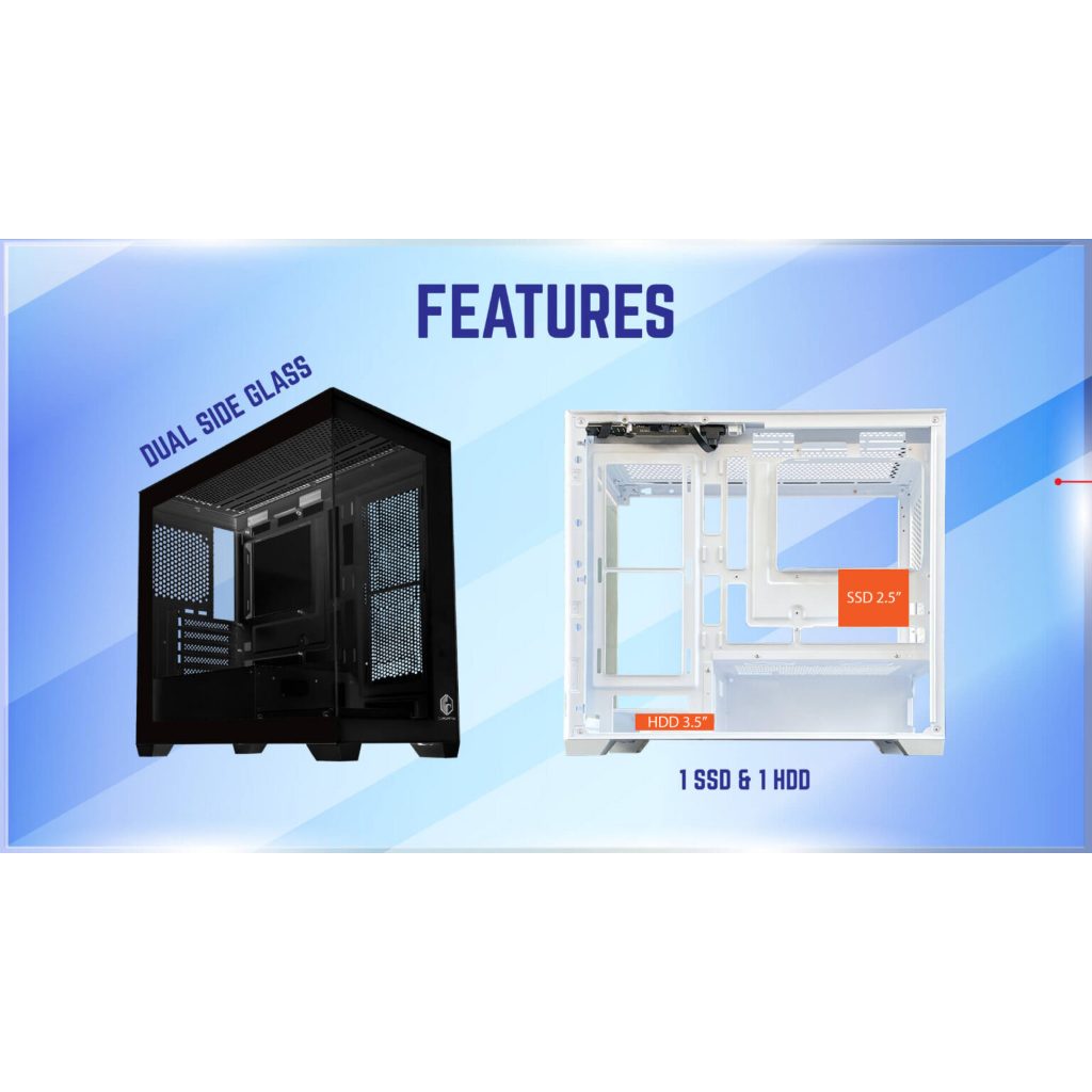 Jual Casing Komputer PC CubeGaming Cube Gaming GLASS | Mid Tower ...