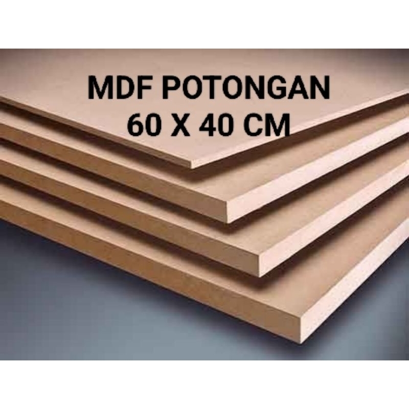 Jual MDF POTONGAN 60 X 40 CM | Shopee Indonesia