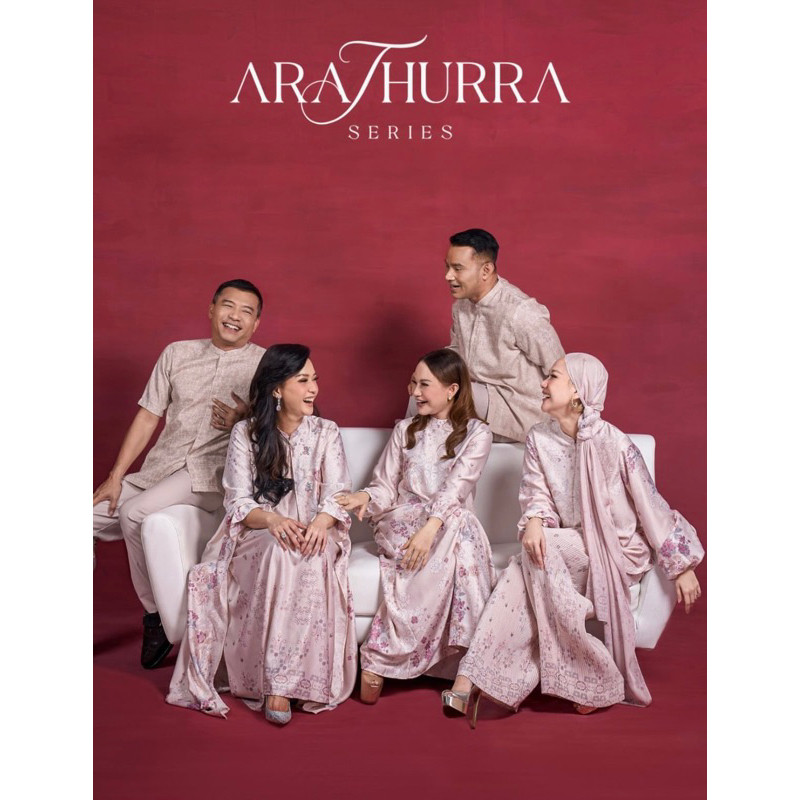 Jual Raya Family Set warna Blush Pink Collaboration Maia, BCL, Rossa ...