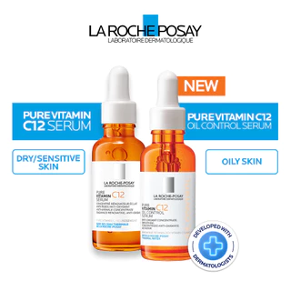 La Roche Posay Pure Vitamin C Serum 30ml - Serum Brightening Kulit Normal/Sensitif/Kerutan