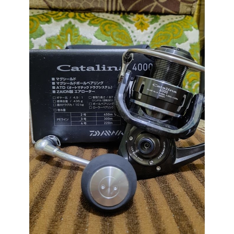 daiwa 3000 reel blue and silver EXIGLT3000-H Exist G LT Spinning Drag system provides powerful CAD26SEVIIN Color:Flitter Shad Fly Rods Best Fly