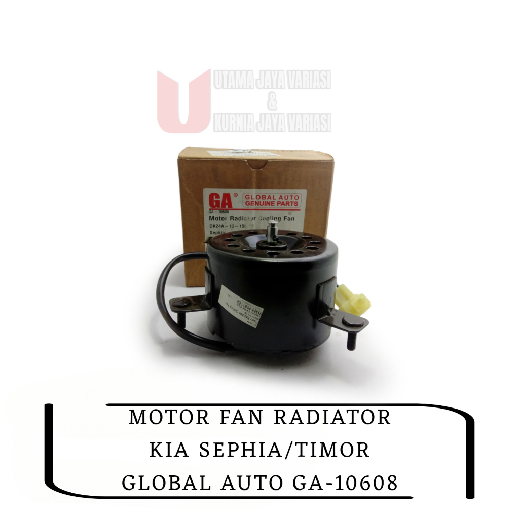 Jual MOTOR FAN RADIATOR KIA SEPHIA/TIMOR MERK GLOBAL AUTO/NSM GA-10608 ...