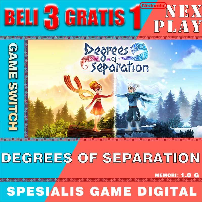 Jual Degrees of Separation Nintendo Switch Digital Game （BELI 3 GRATIS ...