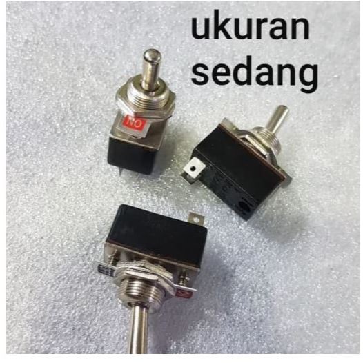 Jual Saklar Tongkat Besi To Gel Switch Tombol On Off 2PIN - Tombol ...