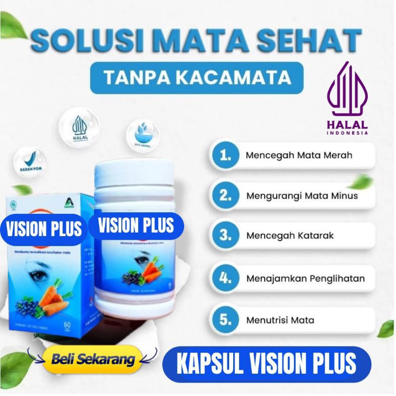 Jual [AGEN RESMI] KAPSUL VISION PLUS ABABIL HERBA - KAPSUL MATA ABABIL ...