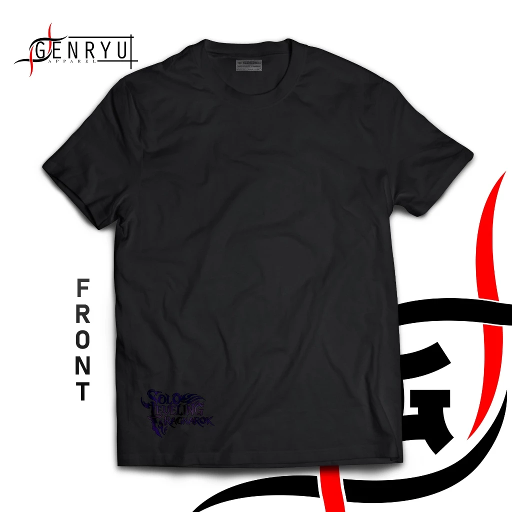 Shadow Sung Jinwoo Anime Solo Leveling Ragnarok Baju Kaos