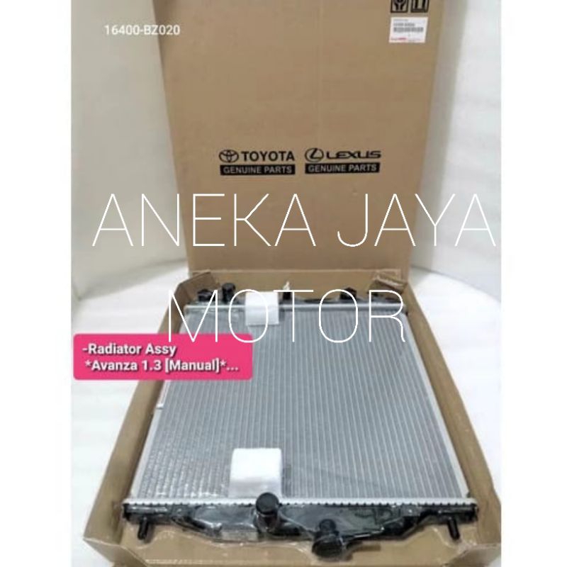 Jual Radiator Assy Toyota Avanza Xenia 1.3cc 1.300cc manual original ...