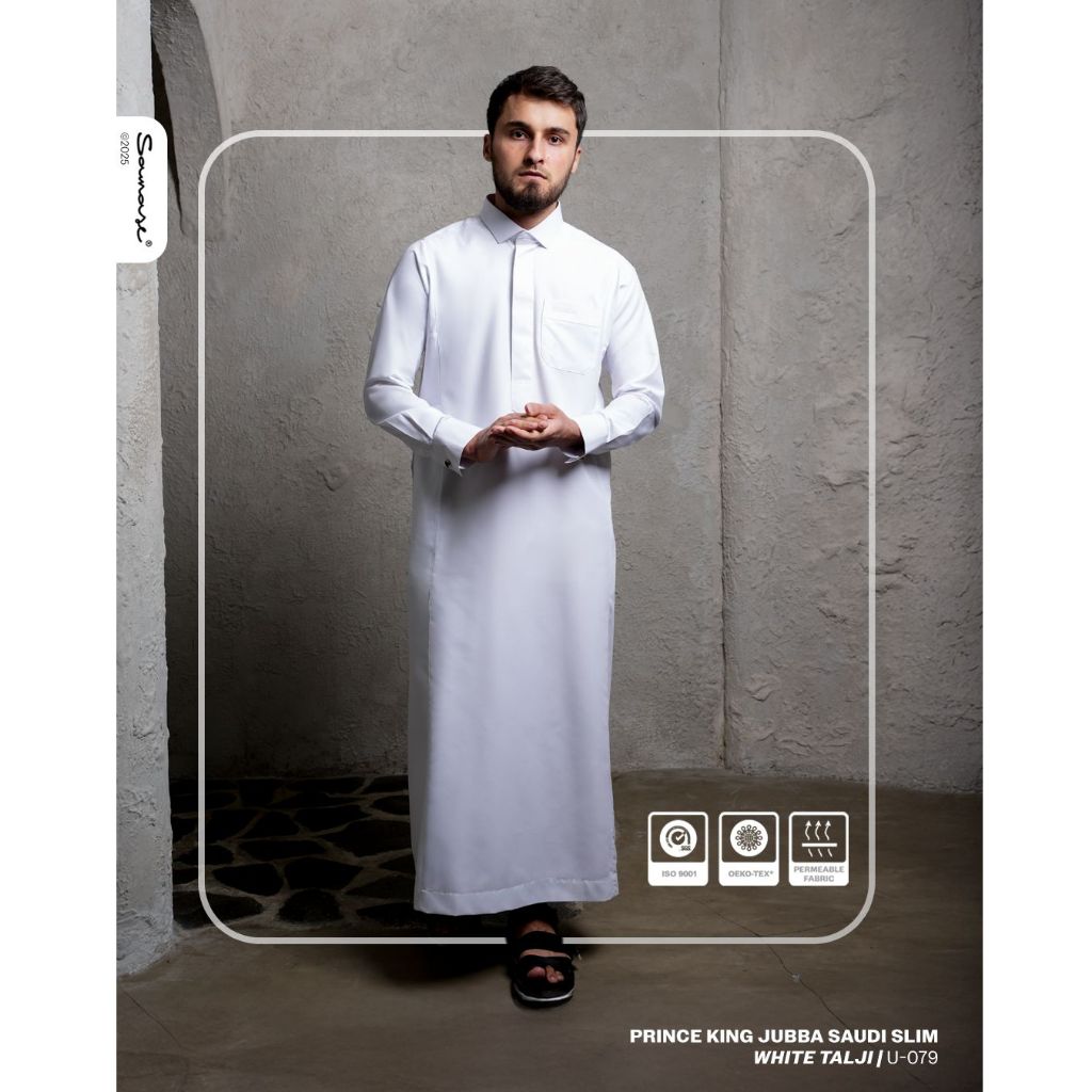 Jual Samase Jubba Saudi Prince King Slim Lengan Panjang U079 Limited ...