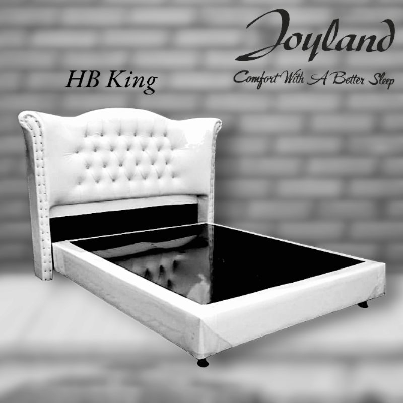Jual Divan sandaran spring bed KING Joyland - 90/ 120/ 160/ 180/ 200 ...