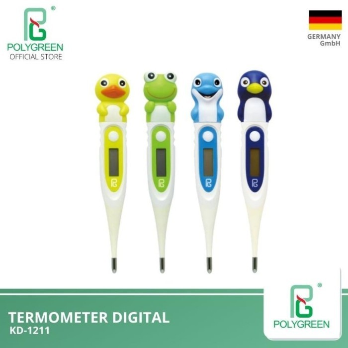 Jual Termometer Digital Polygreen KD1211 Termometer Ketiak Digital ...