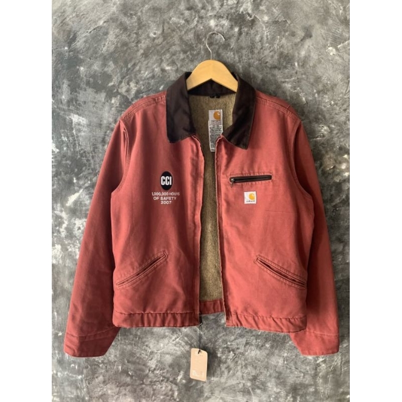 Jual CARHARTT DETROIT JACKET WJ097 VRS SIZE ON TAG L | Shopee Indonesia