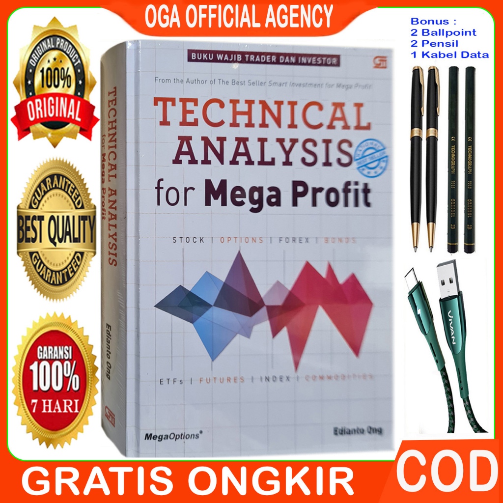 Jual Buku Technical Analysis For Mega Profit Original Segel