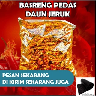 BASRENG VIRAL PEDAS DAUN JERUK 1KG BUMBU MELIMPAH