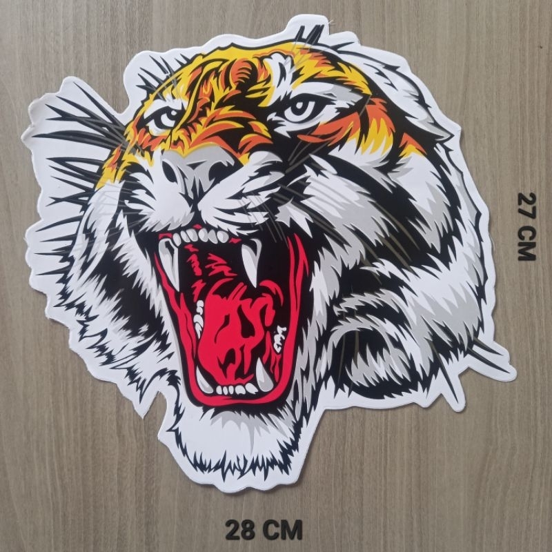 Jual STIKER MACAN HARIMAU TIGER VINYL UKURAN BESAR | Shopee Indonesia
