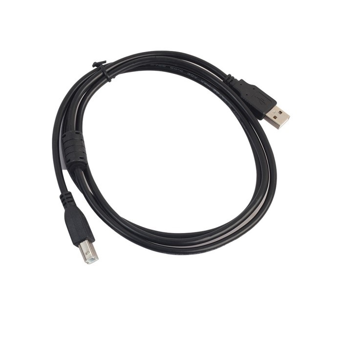 Jual Printer Cable 1.5M Black - Kabel Printer 1.5 Meter USB 2.0 Hitam ...