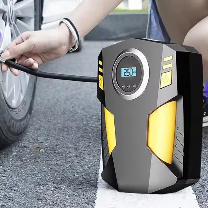 Jual Pompa Angin Ban Mobil ElektrikST-5002 Kompresor Pompa Digital 12v ...