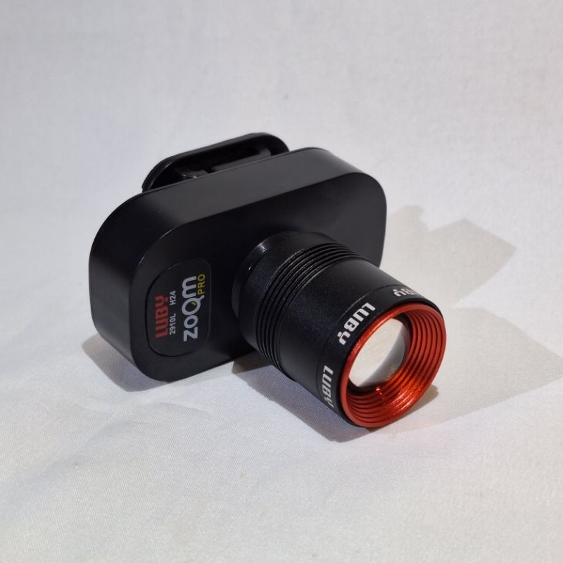 Jual LUBY [L-2910] senter kepala LED ZOOM PRO | Shopee Indonesia