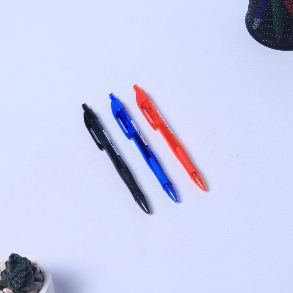 Pulpen Gel Pen Tip 0.5 mm Desain Ergonomis BG1108 (5)